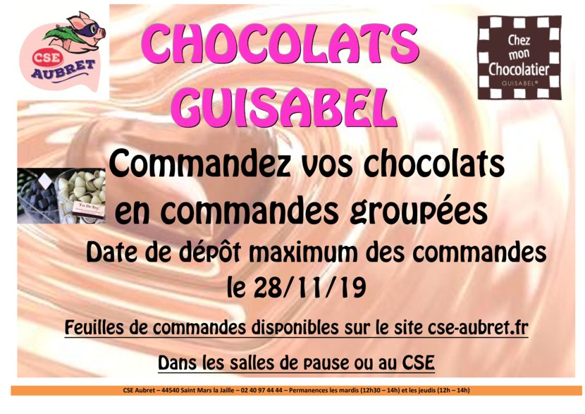 thumbnail of CHOCOLATS GUISABEL