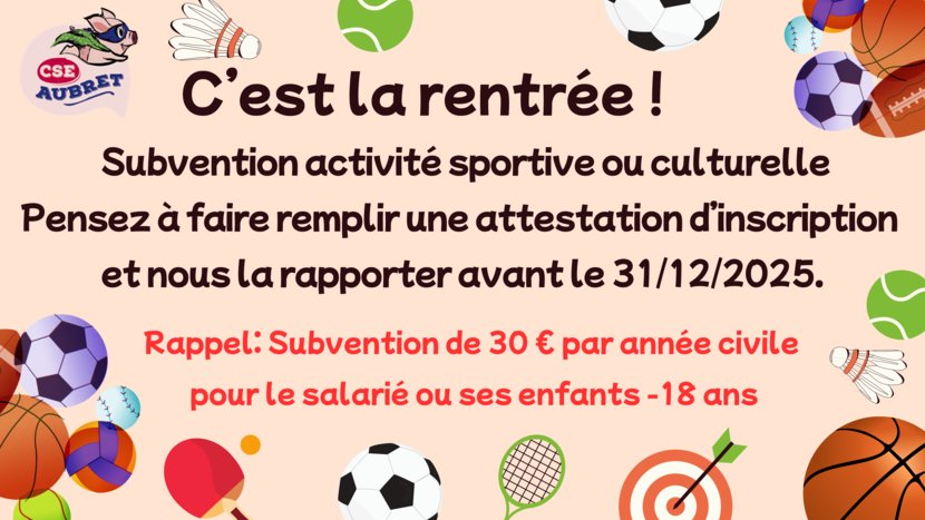 thumbnail of Rappel subv sport sept