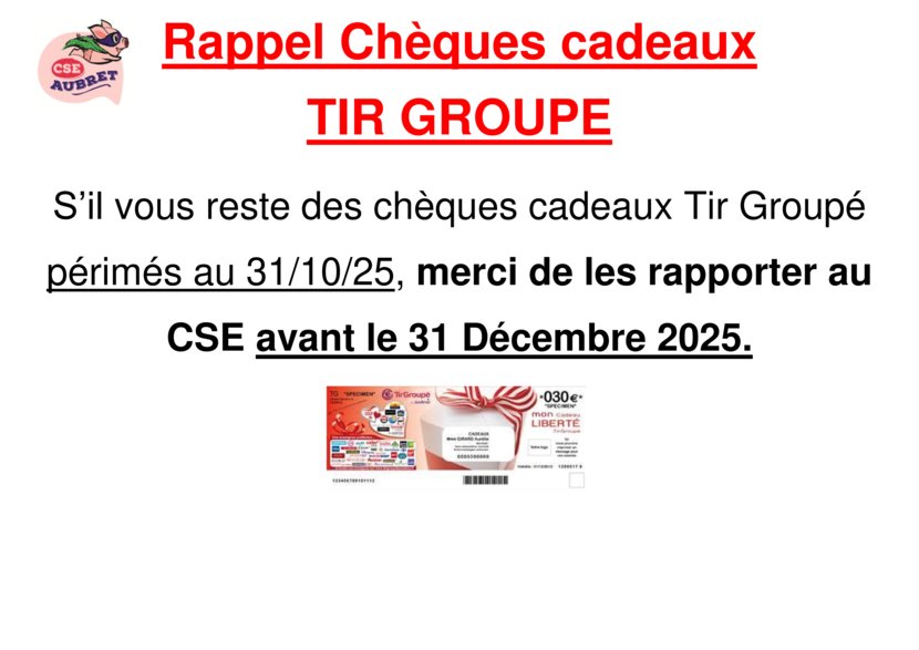 thumbnail of RAPPEL validité tir groupé 2025